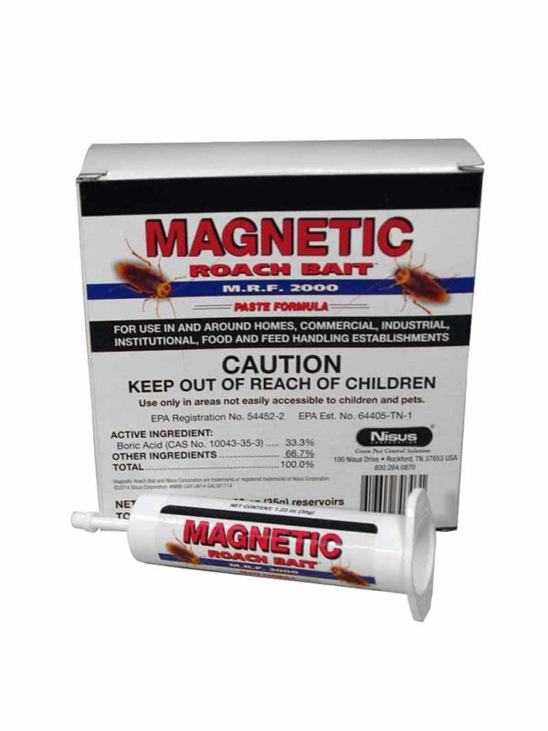 Magnetic Roach Bait Tubes